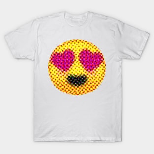 Emoji: I love it! (Smiling Face with Heart-Eyes) T-Shirt